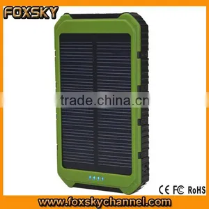 Fast Charging Solar Power Bank 10000mah for Phone MP3 Laptop Camera thumbnail-2