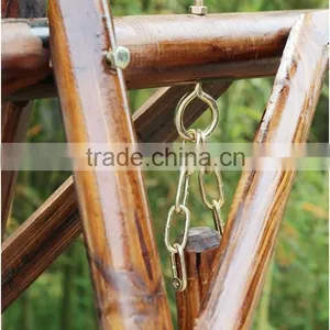 Garden Outdoor Wooden Swing Chair thumbnail-4