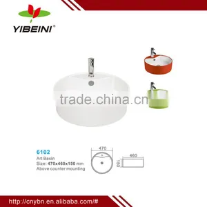 Manufacturer Ceramic Bathroom Wash Basin thumbnail-2