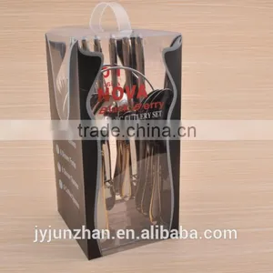 24pcs Gold Plated Flatware With Shelf and PVC Box Made by Stainless Steel and Competitve Price thumbnail-2