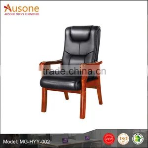 High Back Leather Chair Office Chair Meeting Chair thumbnail-1