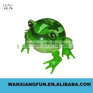Plastic Inflatable Green Frog Toys thumbnail-3