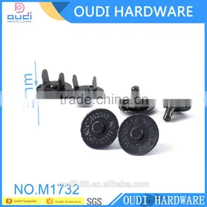 14mm Copper Customized Garment,Stationery Accessories Hot Sale 14mm Magnetic Button Quality Choice thumbnail-1
