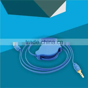 Wholesale Colorful Retractable Optical Audio Cable 3.5mm From China Manufacturer thumbnail-2