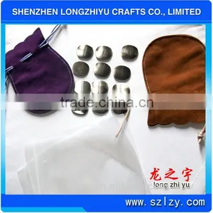 Customers Design High Quality Metal Blank Cufflinks With Cufflink Pouch thumbnail-1