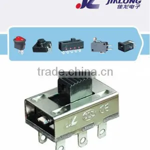 UL 6A 250VAC T85/55 1E4 22.5X14mm 7.5mm 2P2T Slide Switch SS-22H01 thumbnail-1