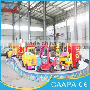 C&Q Amusement Rides, Exciting!! Entertainment Equipment Amusement Park Children Climbing Car Games Kiddie Train Rides thumbnail-4