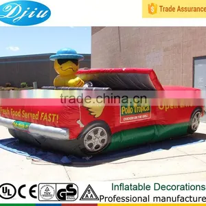 DJ-GG-129 Huge Outdoor Inflatable Car Soft Board Decoration Regular Show Advertising Cartoons for Kids thumbnail-1