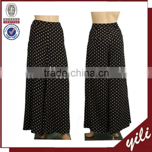 2016 Newest Long Loose Ladies Fashion Trousers Designs thumbnail-1