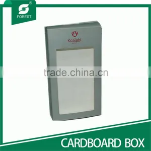 CUSTOMIAED CARDBOARD BOX WITH PVC WINDOW thumbnail-5