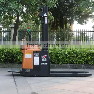 CE Certified Fully Powered Electric Pallet Stacker (CDD16) thumbnail-2