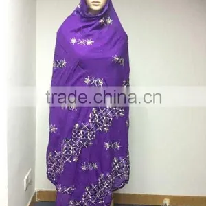 SCF-0416 High Popular Hot Fashion Ladies Scarf With Fancy Design Good Quality for African Women Wedding Party Decoration thumbnail-2