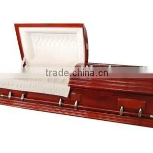 American Style Wood Casket Bier thumbnail-1