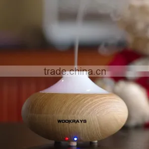 Electric Aromatherapy Essential Oil Diffuser Wood With CE ROHS UL PSE Certification thumbnail-1