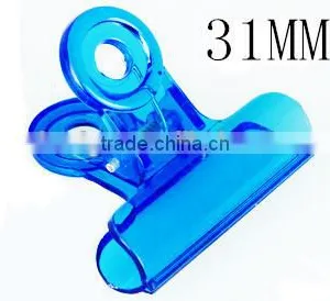 Assorted Plastic Spring Paper Clips Colorful Plastic Clips thumbnail-1