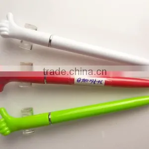 Very Good Cheap Gesture Pen Ballpoint Promotional Plastic Ball Pen thumbnail-3