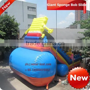 Popular Sponge Bob Inflatable Slide thumbnail-1