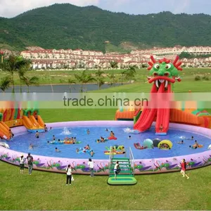 Lanqu Large Outdoor Inflatable Park Pool Park thumbnail-1