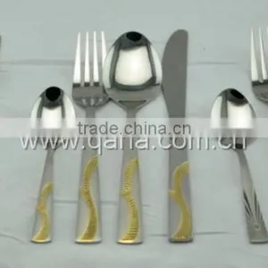 Eco-friendly Gold Plated/sand Blasting /pure Stainless Steel Hanging Cutlery thumbnail-2