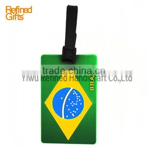 Pvc Luggage Tag Silicon Rubber Luggage Tag id Card Luggage Tag thumbnail-1