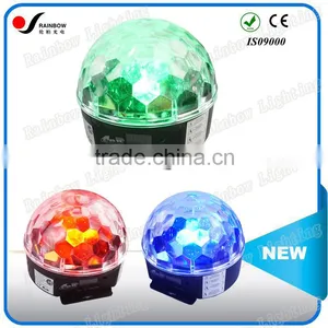 Cheap Pro RGBWYP 6PCS 3W Crystal Ball LED Ceiling Light for DJ Lighting thumbnail-1