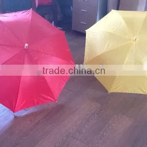 Promotional Cheap Wooden Handle Straight Sun Umbrellas thumbnail-1