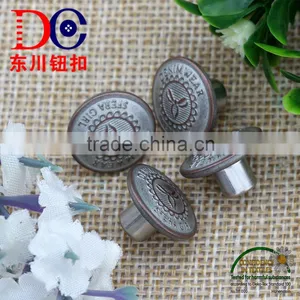 Customizable Metallic Color Button Metal Jeans Button for Button Jeans thumbnail-4