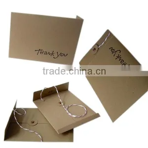 OEM Kraft Envelope With Button and String Closure thumbnail-1