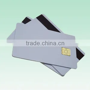 Printing Magnetic Strip Card With SLE4428 Chip , PVC Composite IC Card for Epson Canon Inkjet Printer thumbnail-1