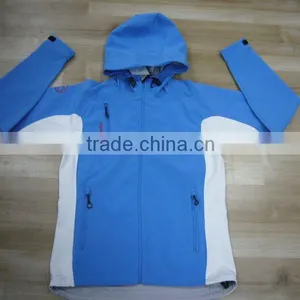 Women's Softshell Outdoor Hood Jacket thumbnail-1