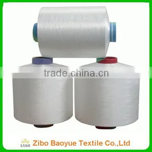 Cheap 100% Polyester Yarn Dty 150d 48f White thumbnail-1