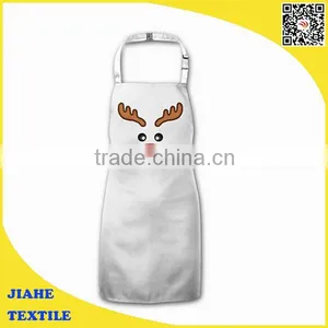 White Cheap Custom Apron thumbnail-1