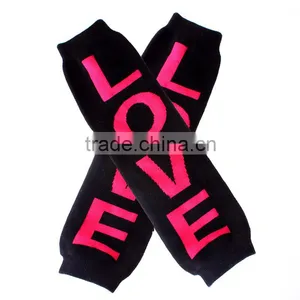 Bulk Wholesale Boutique Lovely Cotton Soft Love Legwarmer thumbnail-1