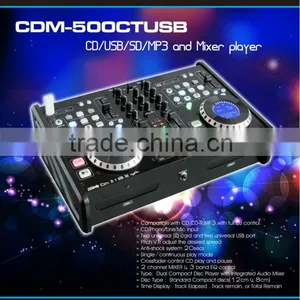 CDM-500CTUSB CD USB SD Mp3 Audio DJ CD PLAYER thumbnail-1