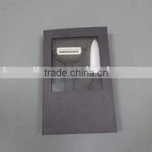 Ceramic Knife With a Peeler in Black Window Box Packaging thumbnail-2
