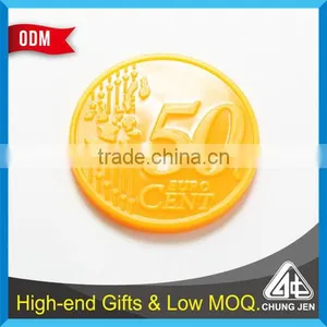 Wholesale Bulk Blank Plastic for Euro Market Custom Token Coin thumbnail-5