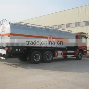 Foton 3 Axles Used Oil Truck Russia 21000 Lit Litres Literes Fuel Tank Truck for Sale thumbnail-4