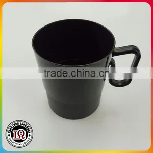 Disposable Black Plastic Kids Drinking Cup With Handle thumbnail-1