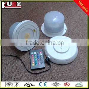 IR Remote Control LED Battery Light Source RGB Multi Colors Changing Rechargeable Light thumbnail-1