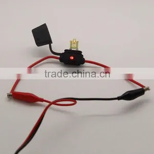 Mini Auto Fuse Holder With Light / Custom Made House Hold Inline Fuse Holder,cable Assembly thumbnail-2