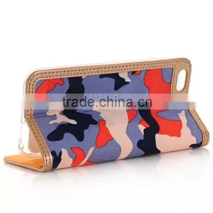 Wholesale Price Card Slots Stitching Leopard Leather Cover for Apple Iphone 6 64GB Quality Choice thumbnail-4
