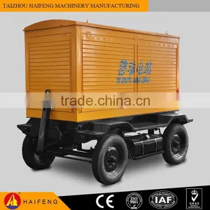 Water Fan Cooled 150kva Moveable Diesel Generator Set Powered by Cummins Engine thumbnail-1