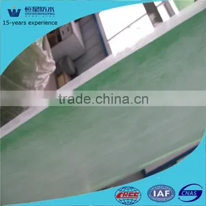 Double Deck Waterproofing of PP+PE+PP Waterproof Membrane and Polymer Cement Waterproof Coating thumbnail-1