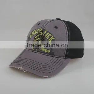 Pre-curved Gray Men Outdoor Baseball Cap thumbnail-1