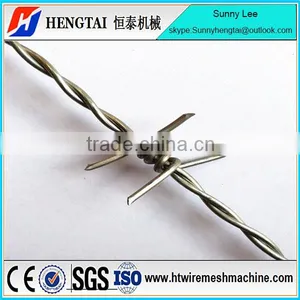 Gold Supplier Full Automatic Double Twisted Barbed Wire Machine/Factory Price Barbed Wire Making Machine thumbnail-2