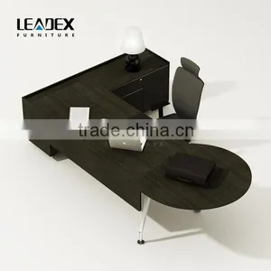 New Design MDF Luxury Wood Office Table Executive Ceo Desk Office Desk Import From China thumbnail-3
