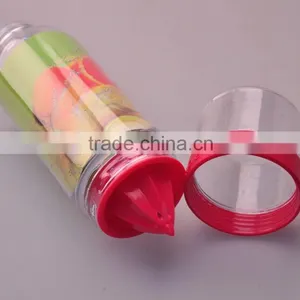 Fruit Infuser Water Bottle/ Plastic Lemon Water Bottle/ Insulated Plastic Water Bottle thumbnail-3