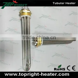 Topright High Density 6kw U Type Industrial Brass Flange Electric Tubular thumbnail-4