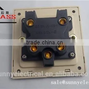 Brushed Stainless 45A AC Switch With Double Pole thumbnail-4