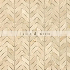 Cream Marfil Mosaic Flooring Tile thumbnail-3